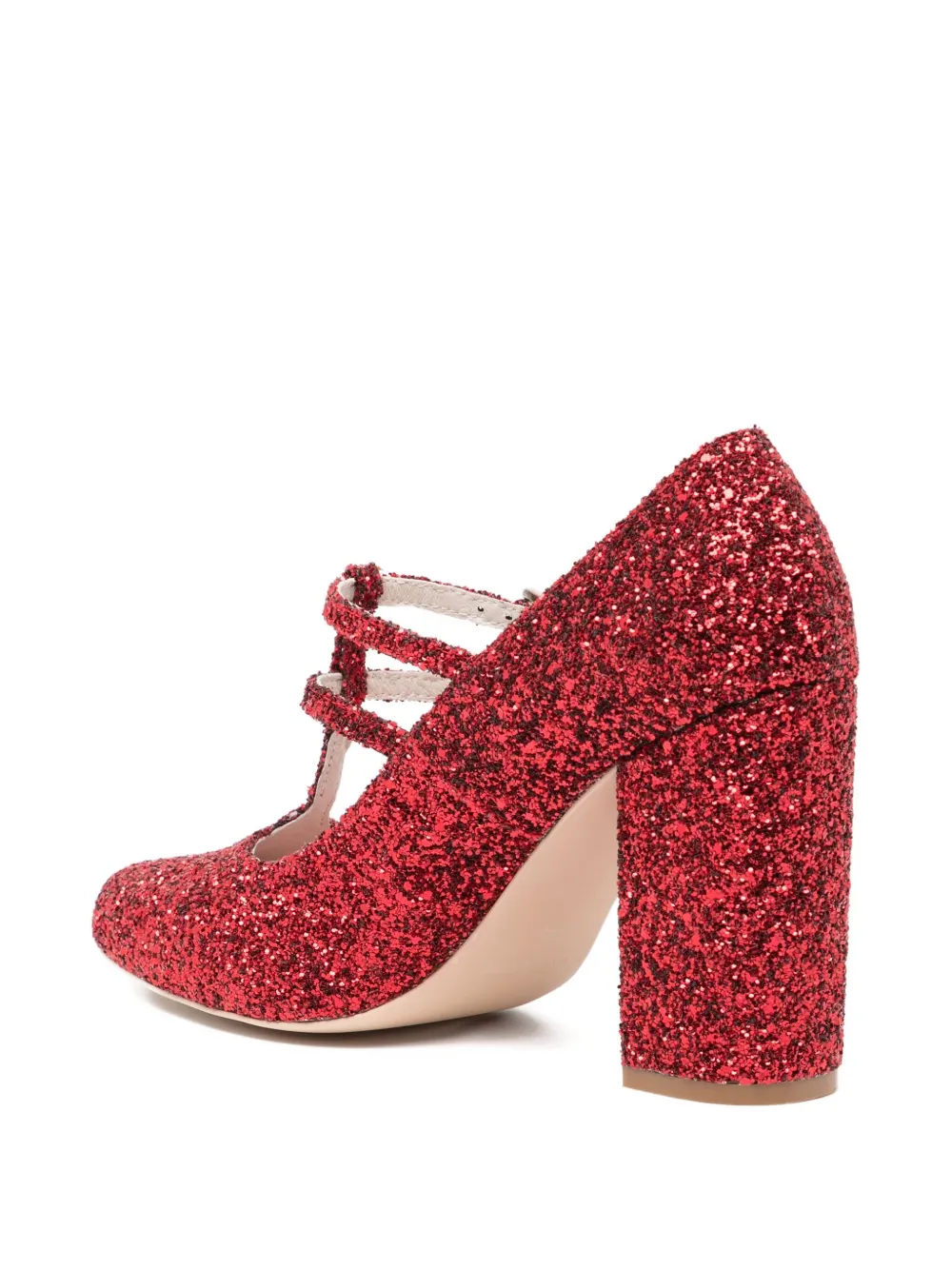 Macgraw 100 mm Tessa pumps Rood
