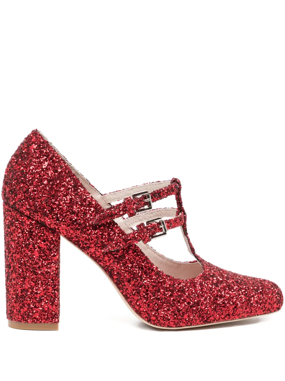 Macgraw 100 mm Tessa pumps Rood