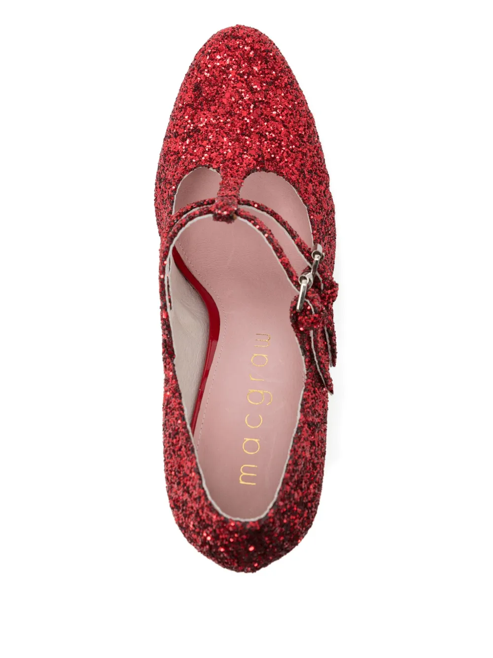 Macgraw 100 mm Tessa pumps Rood