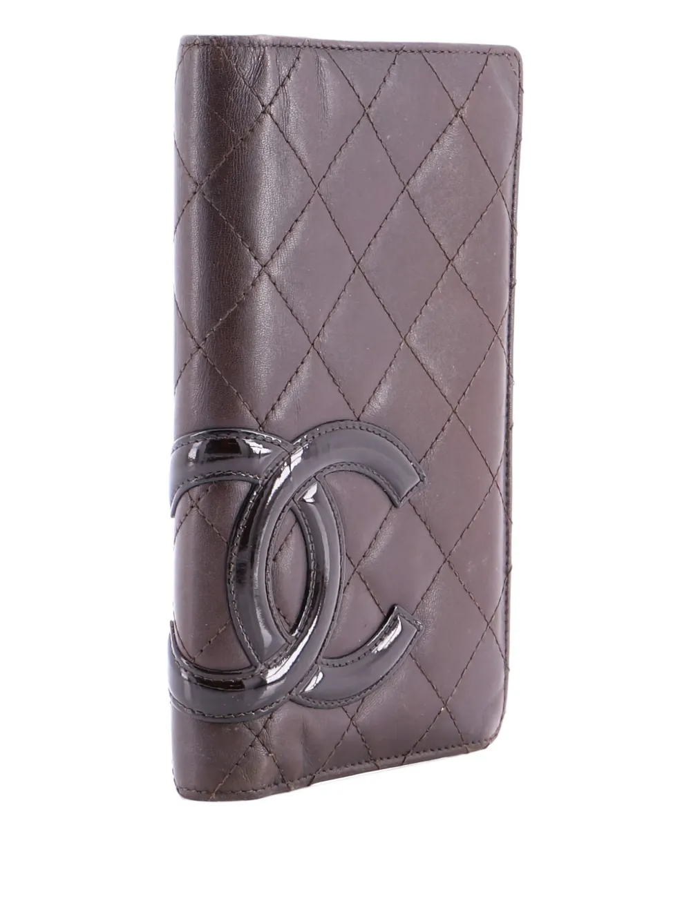 CHANEL Pre-Owned Cambon Bifold Wallet Quilted Lambskin Long small wallets | Image 2