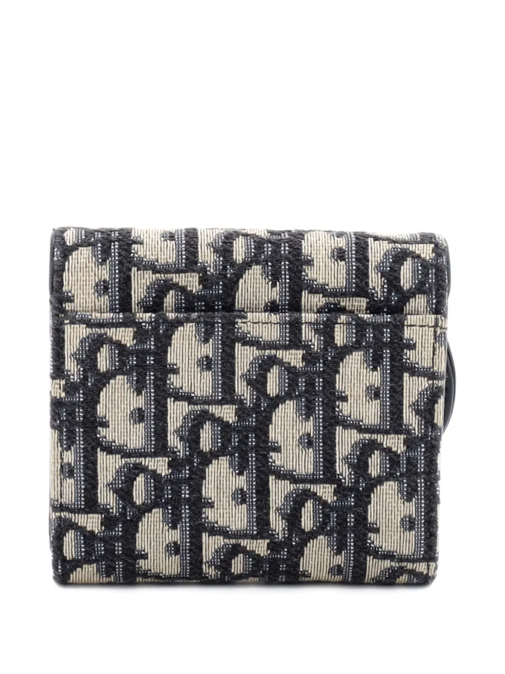 Christian Dior Pre-Owned Saddle Flap Wallet Oblique Canvas Mini small wallets | Image 2