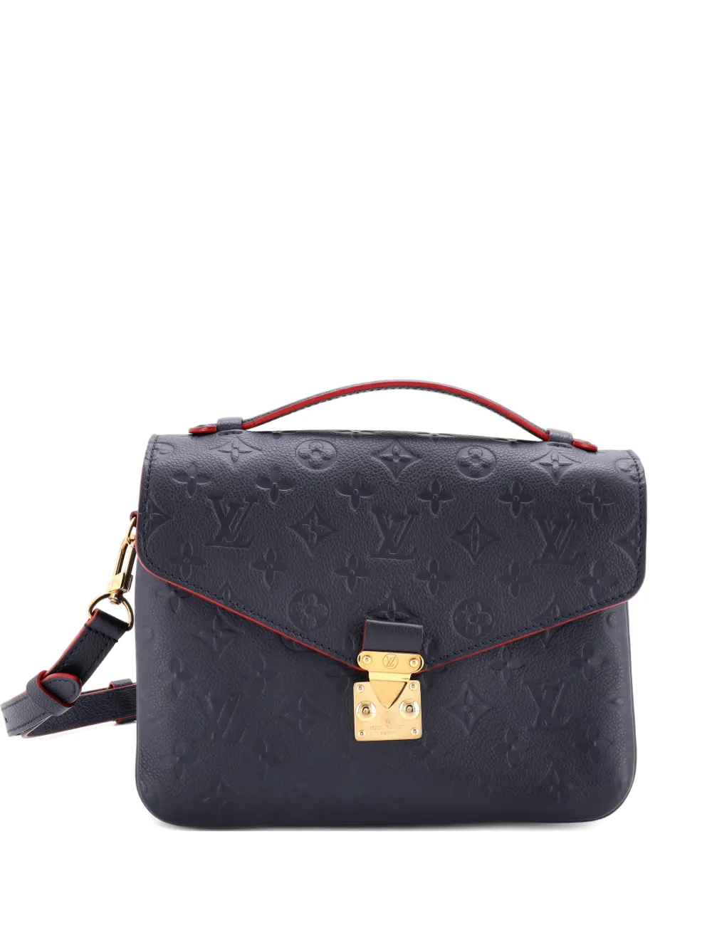 Louis Vuitton Pre-Owned Pochette Metis Monogram Empreinte Leather Louis Vuitton Pre-Owned Pochette Metis Monogram Empreinte Leather