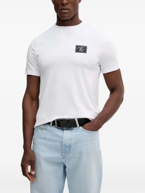 Karl Lagerfeld x Paris Hilton t-shirt à patch logo