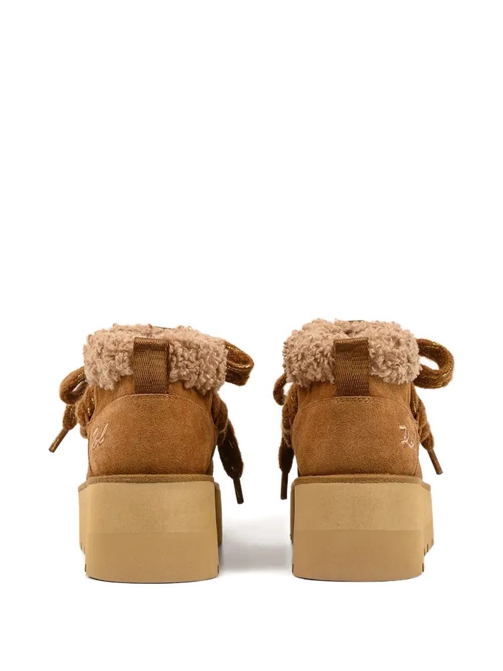 Karl Lagerfeld Skylar platform boots Bruin