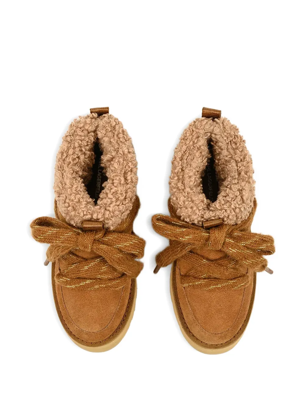 Karl Lagerfeld Skylar platform boots Bruin