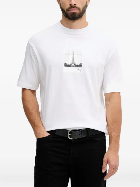 Karl Lagerfeld x Paris Hilton graphic T-shirt