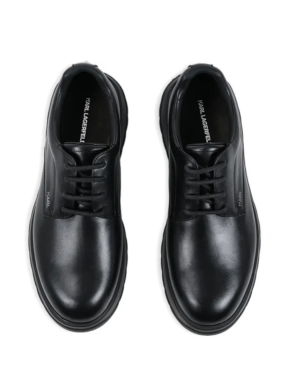 Karl Lagerfeld Magnus derby veterschoenen Zwart