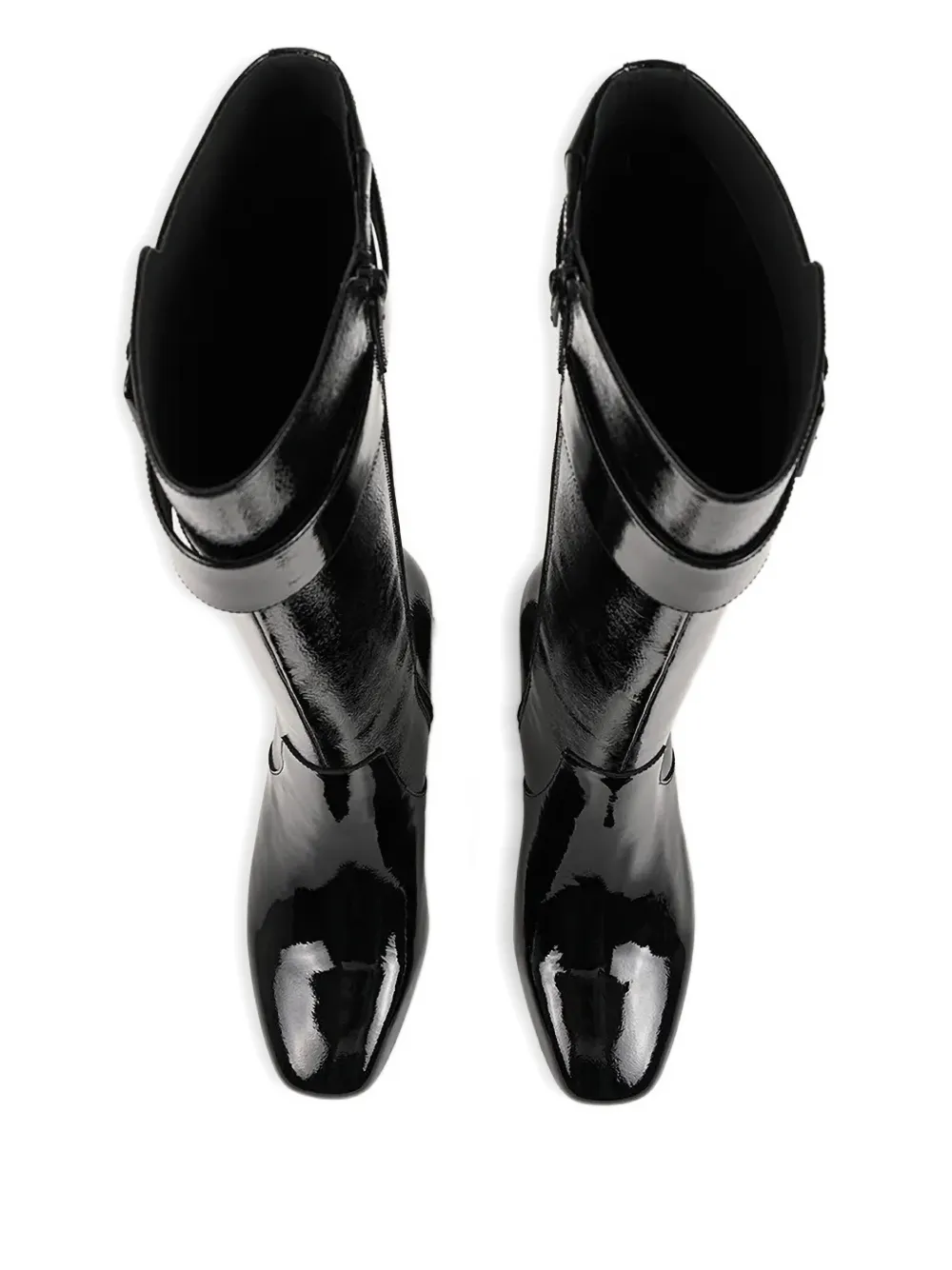 Karl Lagerfeld 60mm Beata Autograph Tall Boots In Black