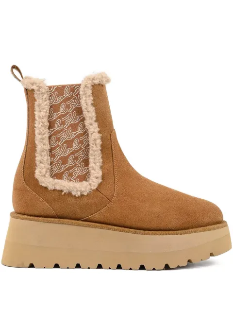 Karl Lagerfeld Skylar platform boots