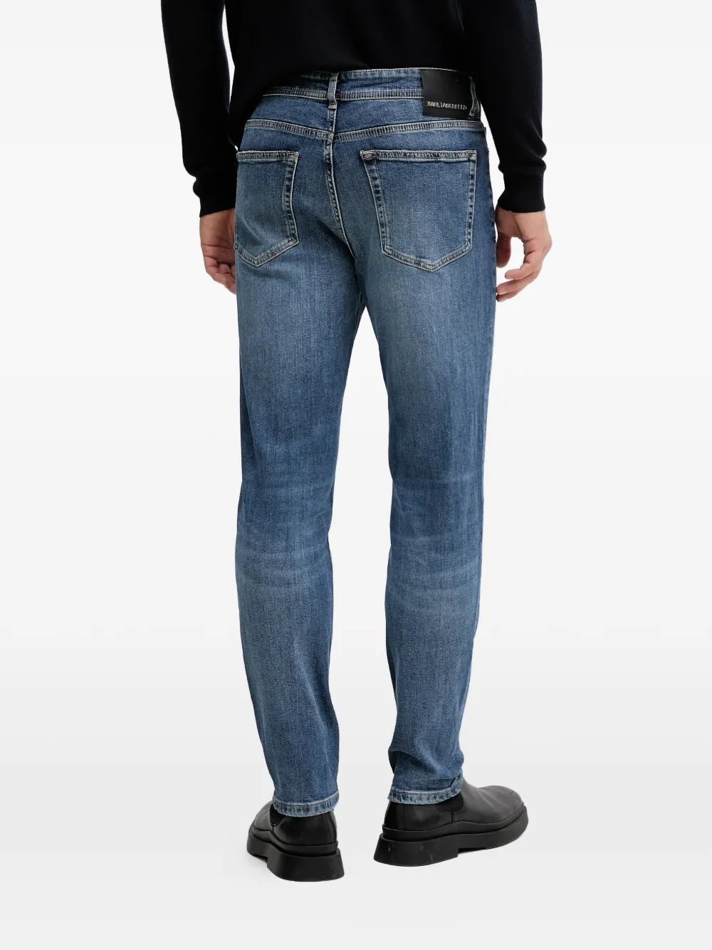 Karl Lagerfeld Five-pocket Jeans In Blue