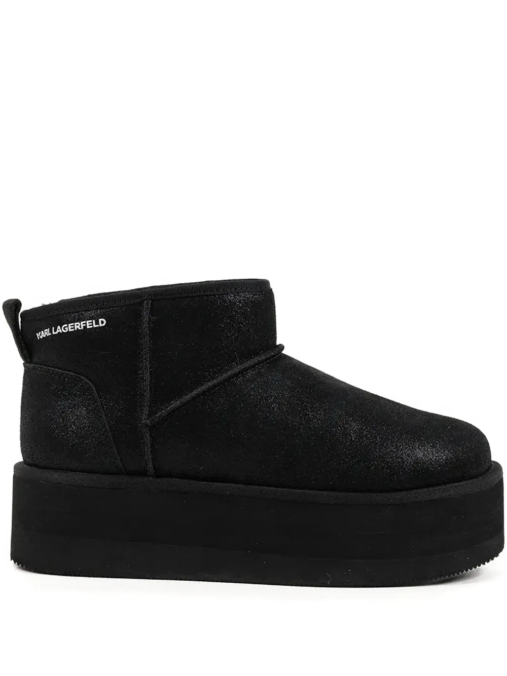 Karl Lagerfeld Thermo platform ankle boots | Black | Image 1