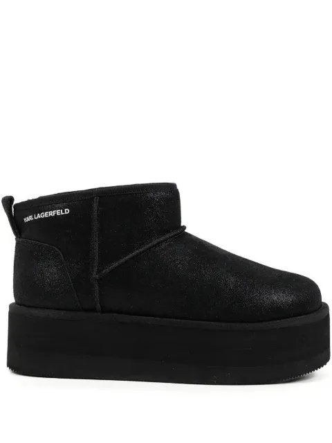 Karl Lagerfeld Thermo platform ankle boots
