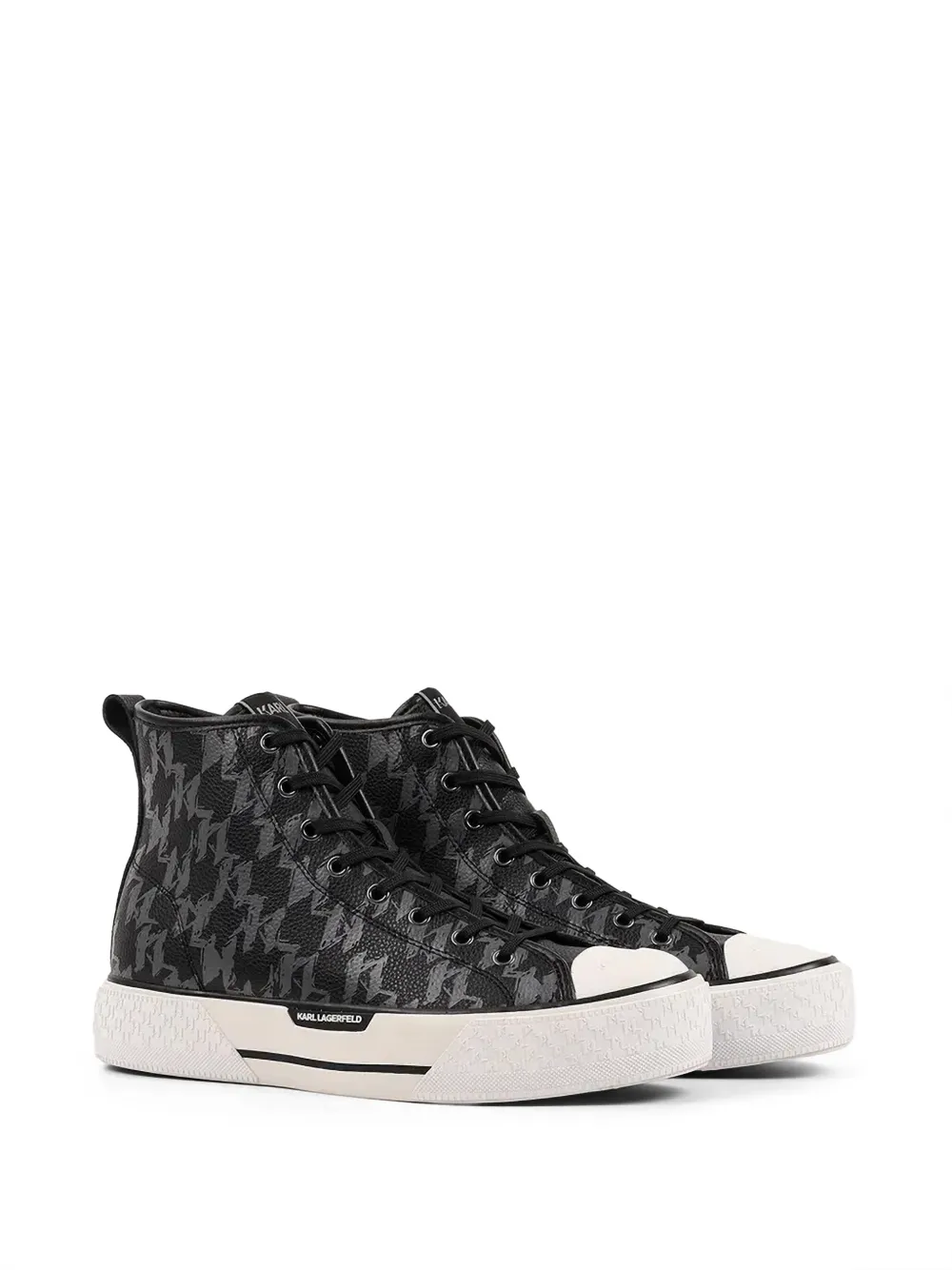 Karl Lagerfeld High-top sneakers Zwart