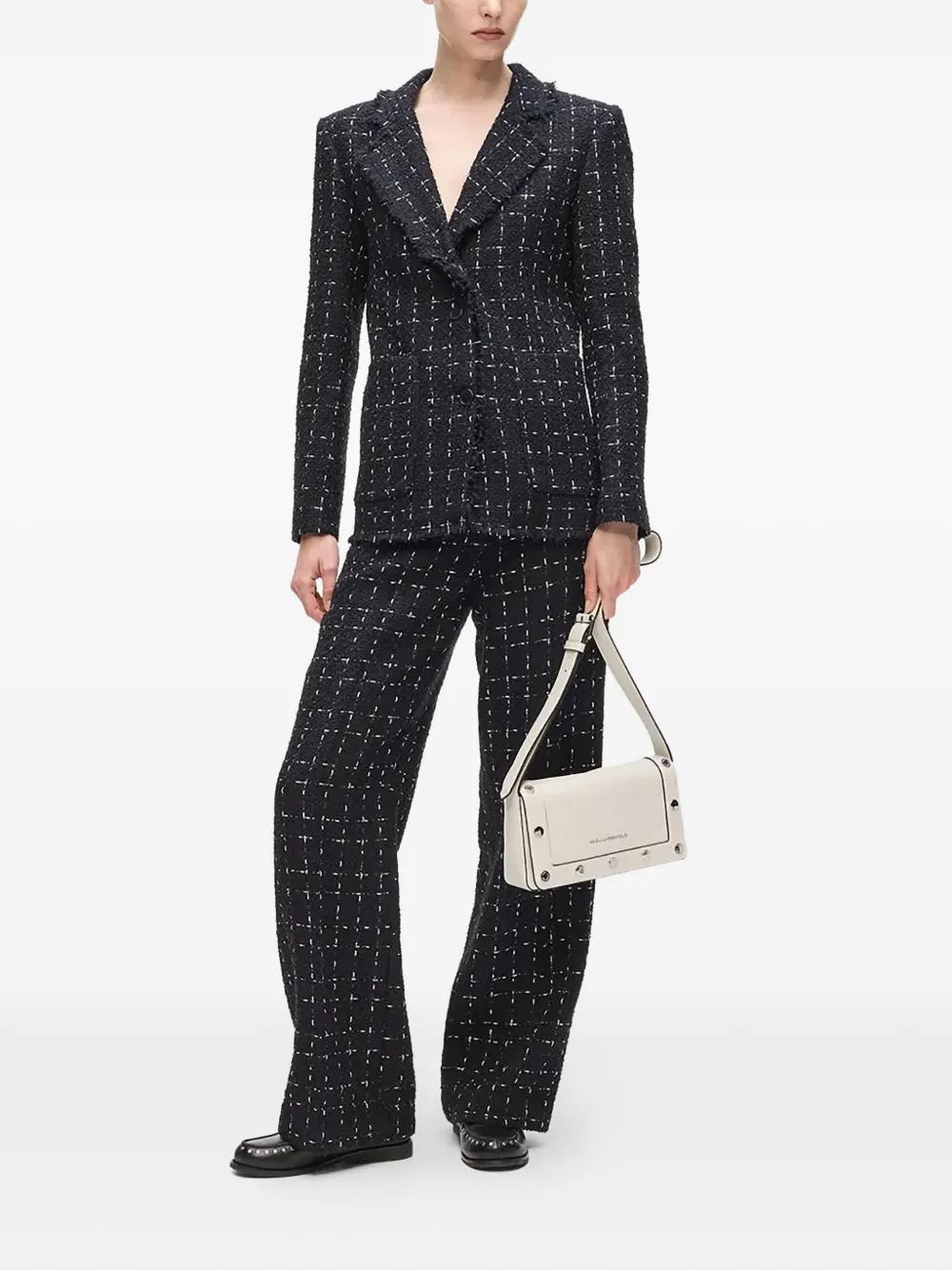 Karl Lagerfeld K/rocky Marais Shoulder Bag In Pattern