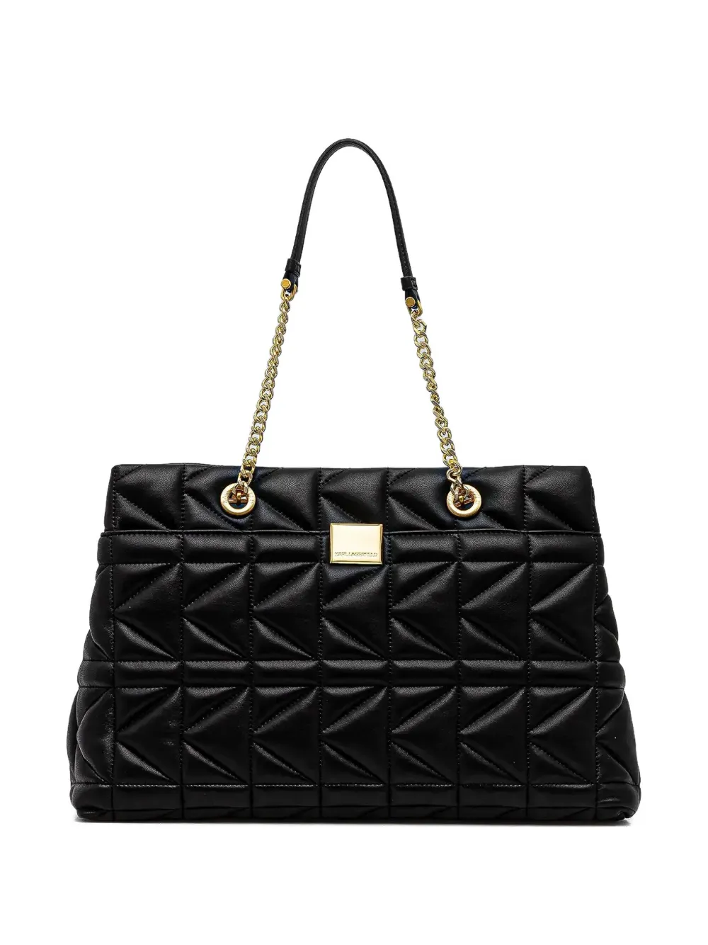 Karl Lagerfeld K/Kuilt chain-strap tote bag | Black | Image 1