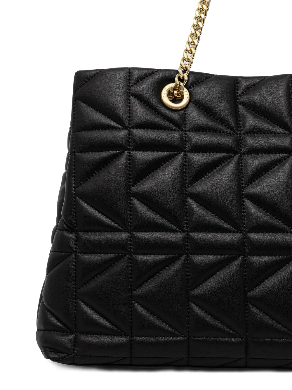 Karl Lagerfeld K Kuilt shopper met kettingbandje Zwart