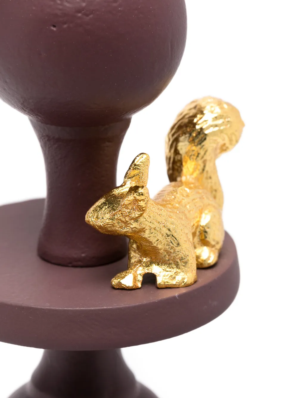 POLSPOTTEN Climbing Pole kandelaar (37 cm x 10 cm) - Bruin