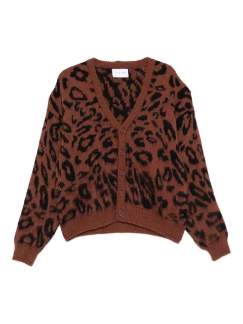 MARSEM animal-pattern cardigan