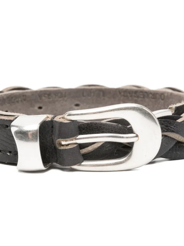 OUR LEGACY メッシュレザーベルト | ブラック | FARFETCH JP