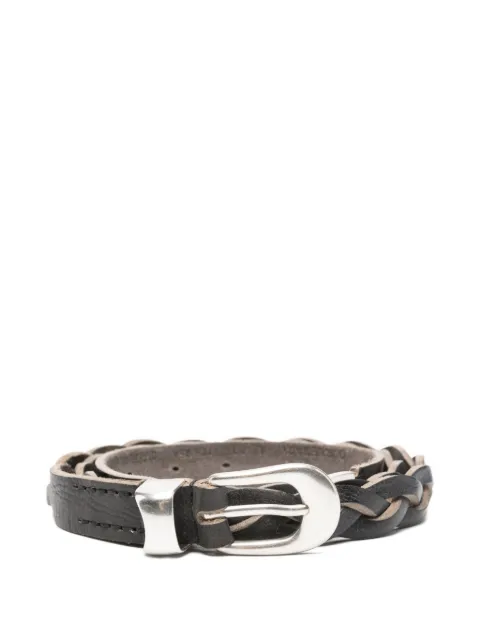 OUR LEGACY braided leather belt