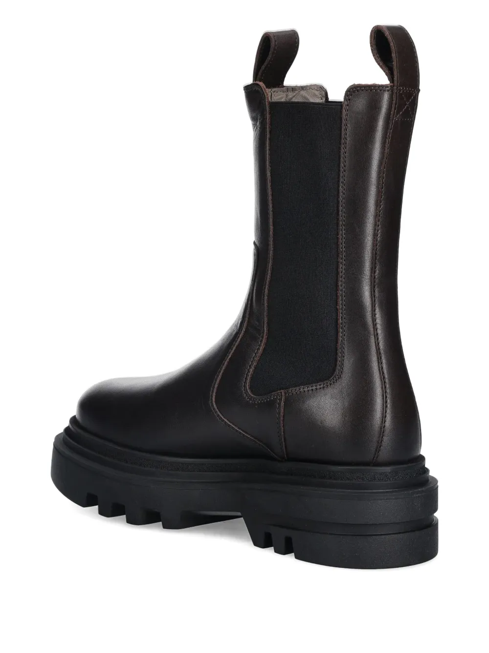 AllSaints 55 mm laarzen met treklus Bruin