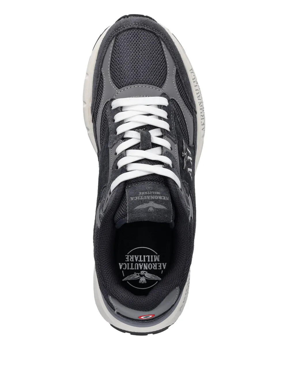 Aeronautica Militare Sneakers met logo Grijs