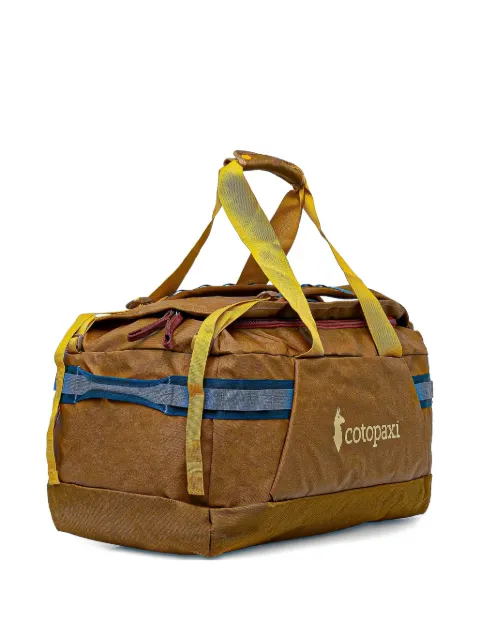 COTOPAXI logo-print top-handle holdall 