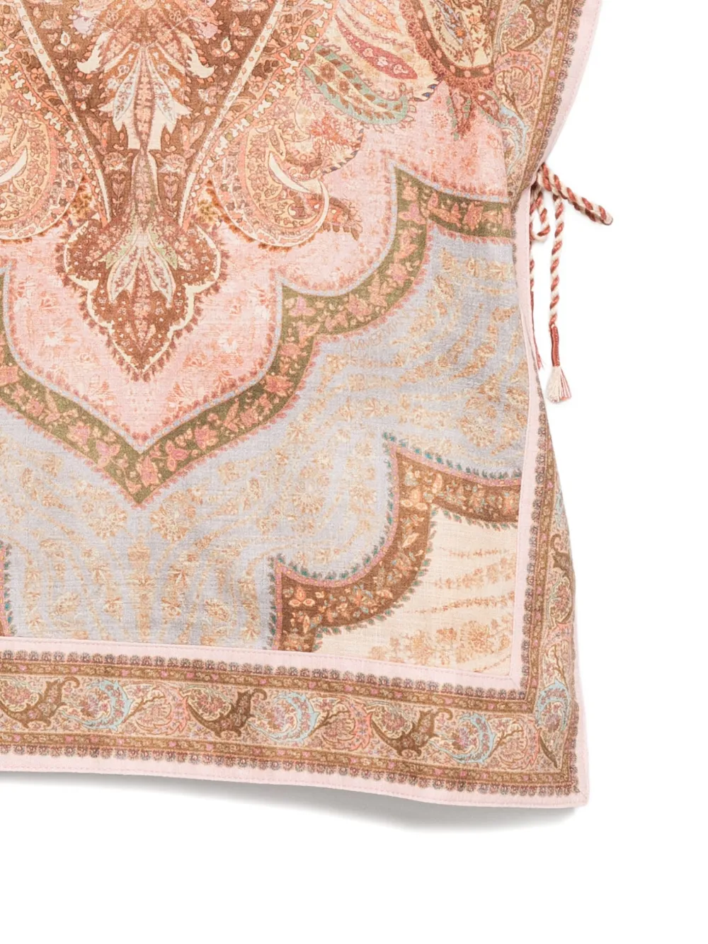 ZIMMERMANN Kids Awaken poncho met capuchon Beige