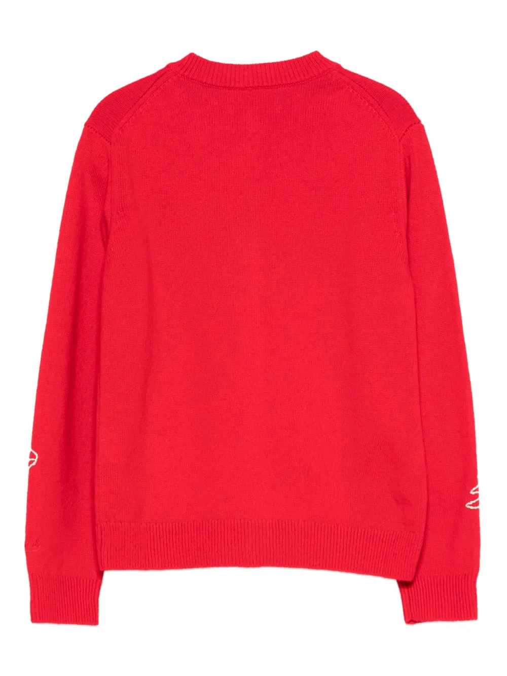 MC2 Saint Barth Kids Bellamy vest met borduurwerk Rood