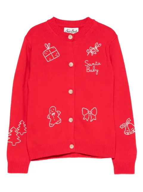 MC2 Saint Barth Kids Bellamy embroidered cardigan