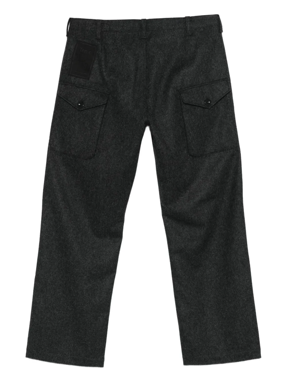 Ten C Broek met klepzak - Grijs