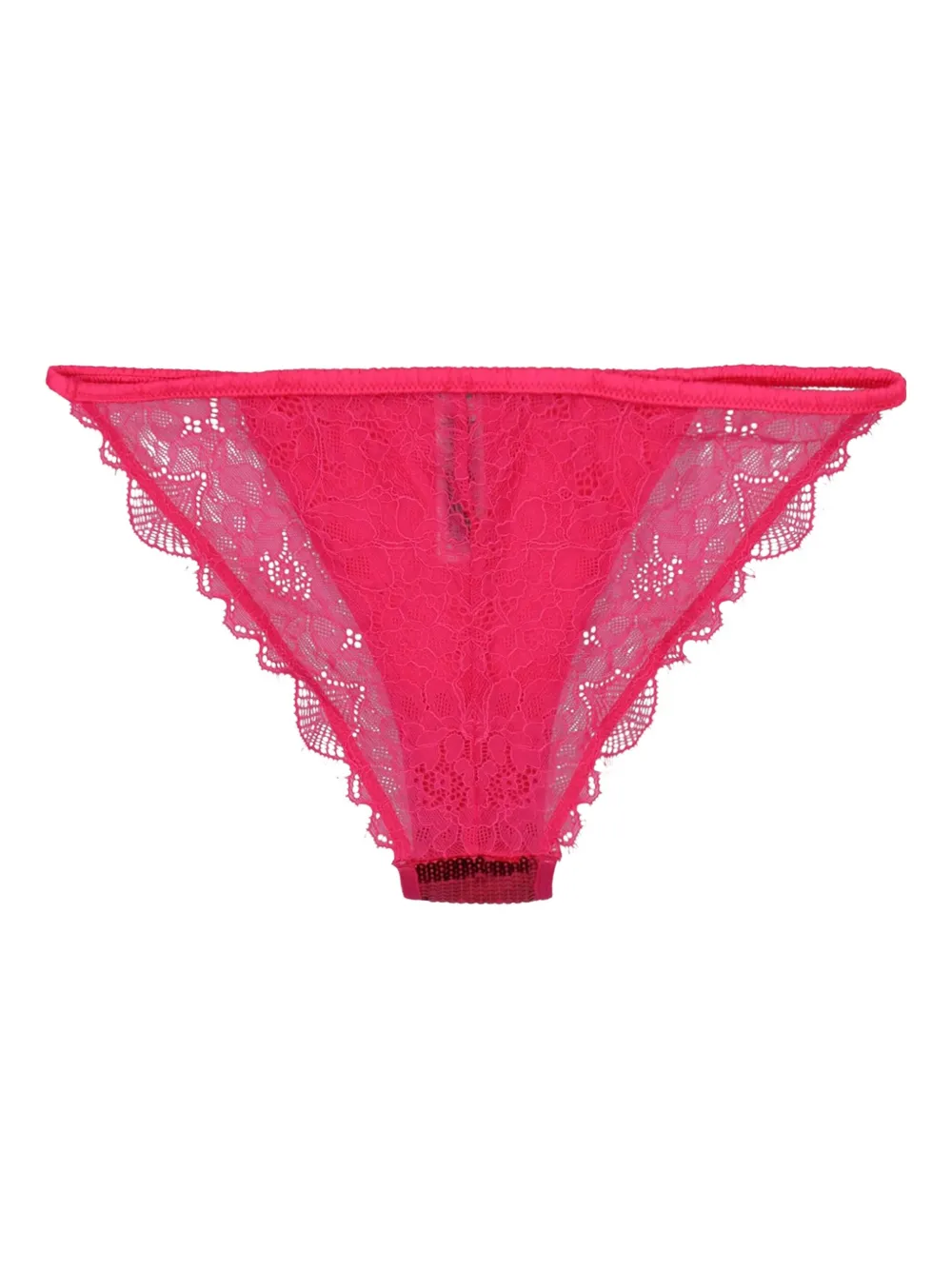 Love Stories Wild Rose' sequined lace briefs - Roze
