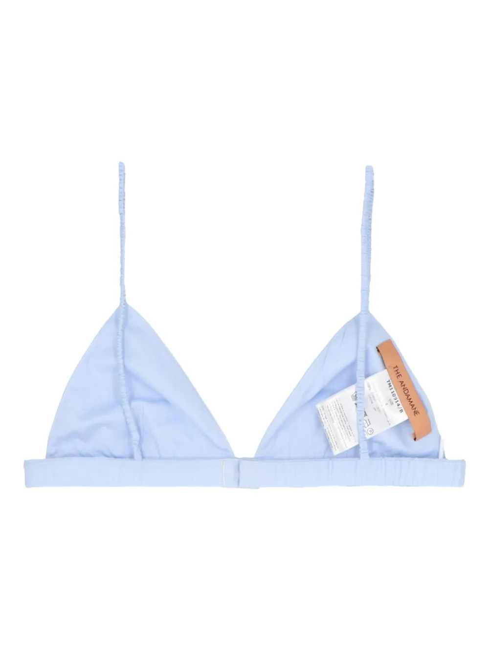 The Andamane Guenda Bralette In Blue