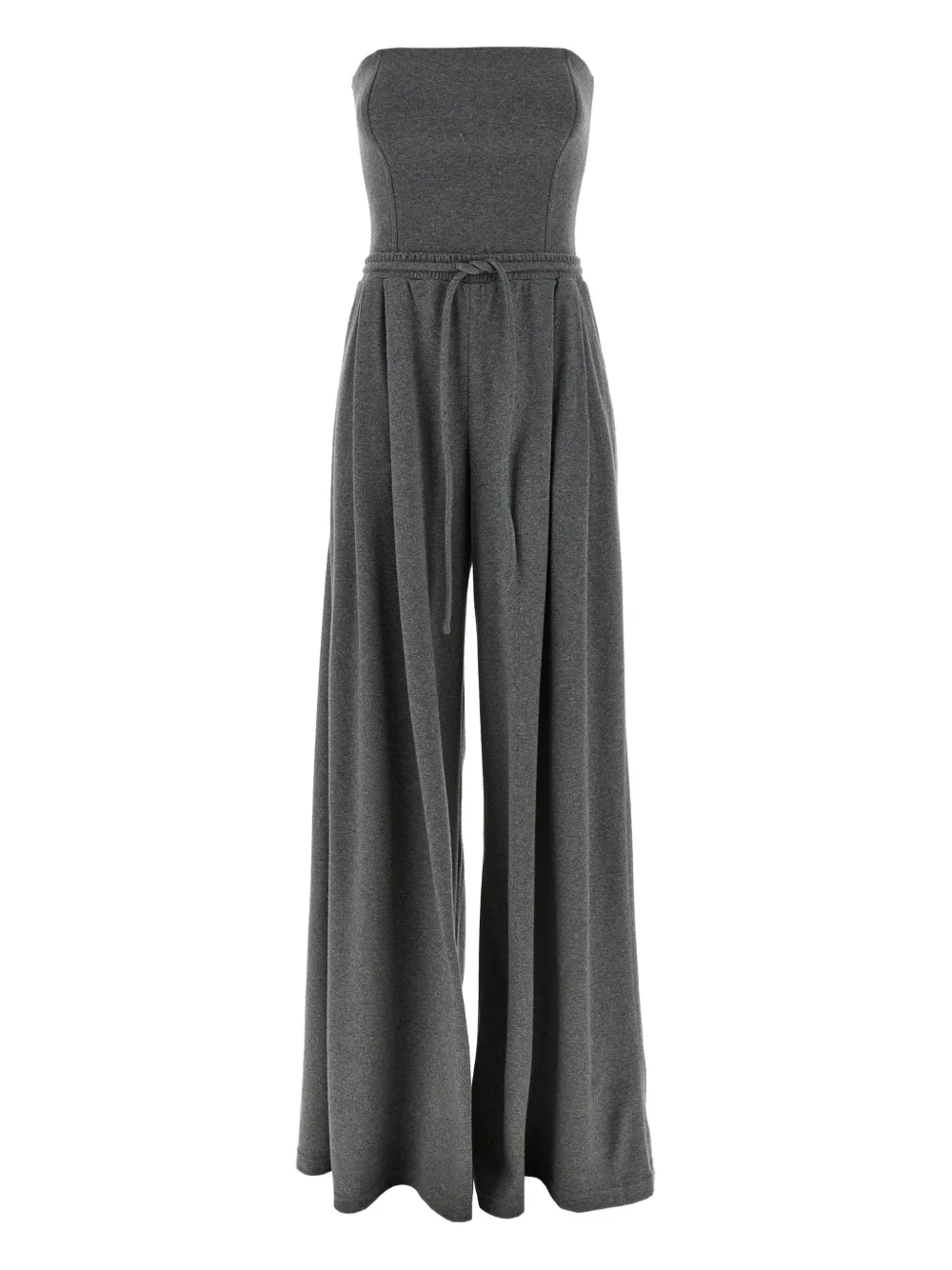Giovanni Bedin Corset-detail Jumpsuit In Gray