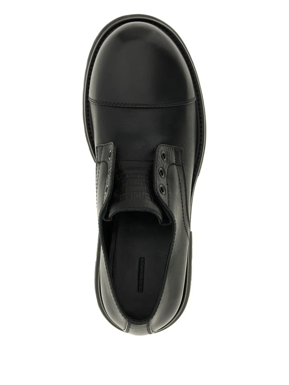 Balenciaga Eyelets Truck derby schoenen Zwart