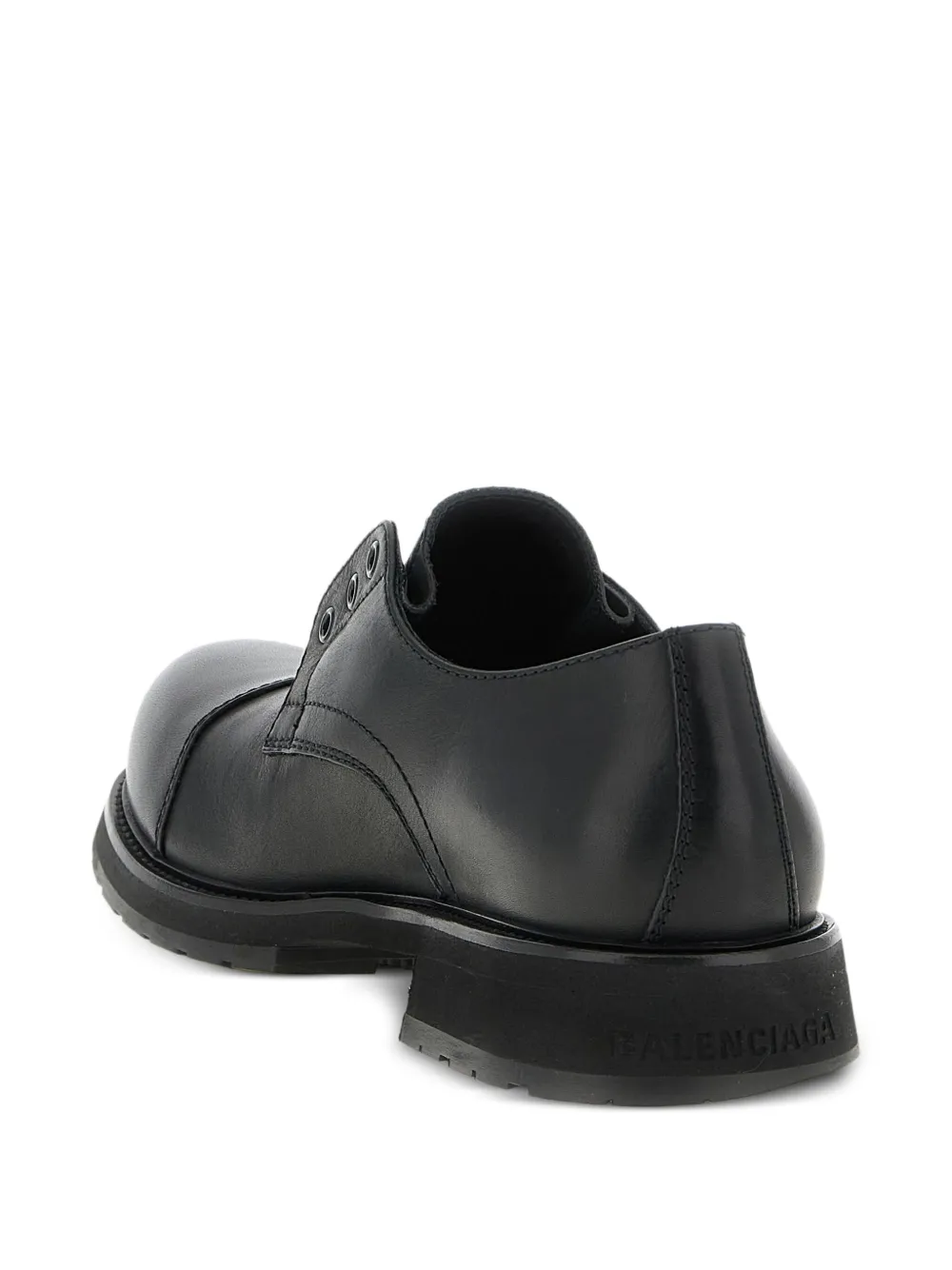 Balenciaga Eyelets Truck derby schoenen Zwart