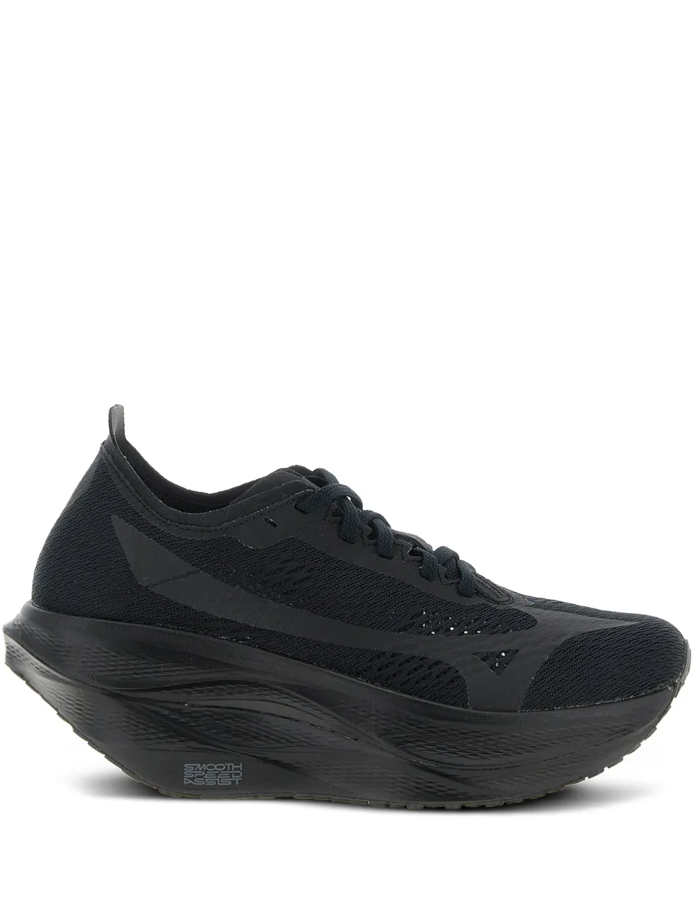 Comme Des Garçons x Mizuno Wave Rebellion Pro 3 openwork sneakers | Black | Image 1