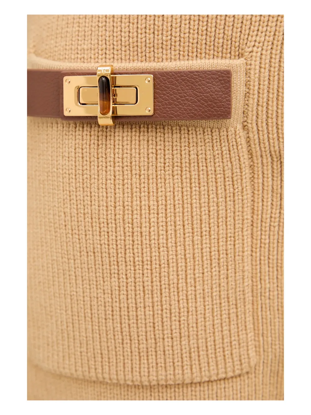 Elisabetta Franchi double-breasted mini dress - ニュートラル Elisabetta Franchi double-breasted mini dress - ニュートラル