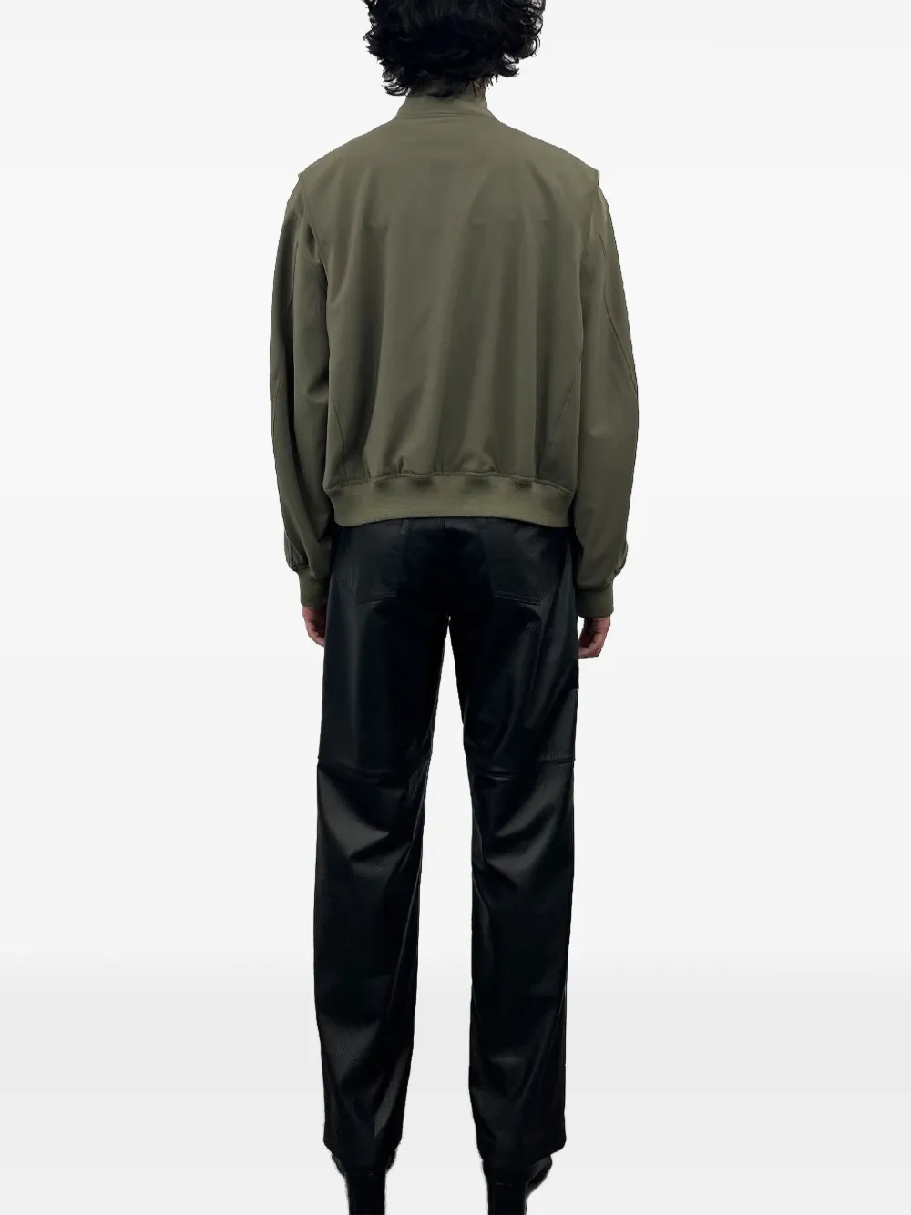 patch-pocket zip-up jacket
