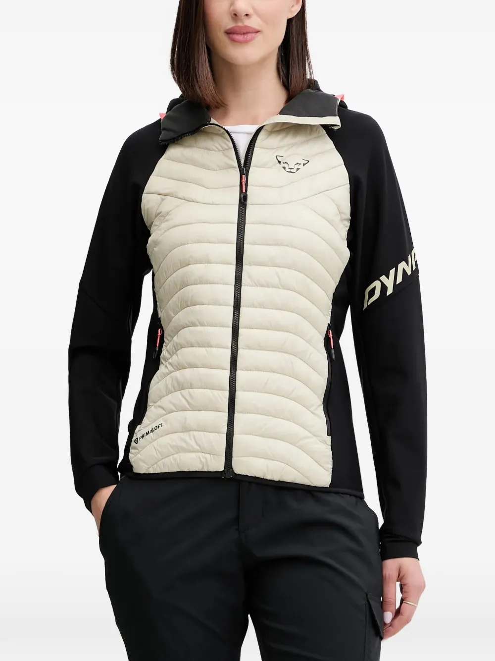 DYNAFIT quilted hooded performance jacket | Neutrals | Image 1