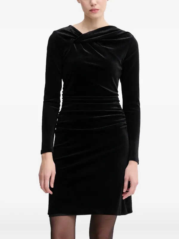18 petite formal dresses Petite Long Black Formal Dress: R&M Richards 3253P Black/Nude / 4P main image 1