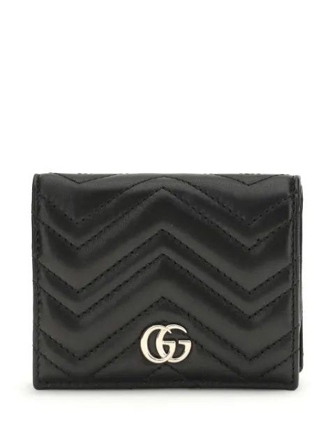 Gucci GG Marmont chevron wallet