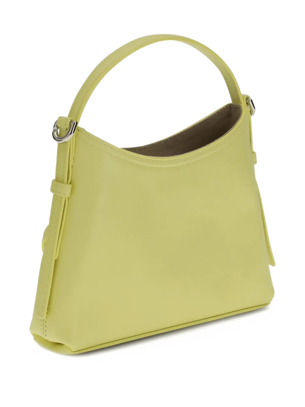 Givenchy Mini Voyou Embossed-logo Tote Bag In Yellow