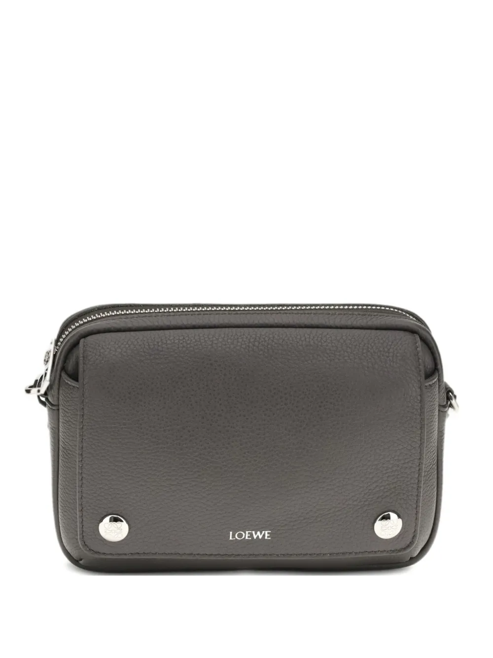 LOEWE Small Pebble Shoulder Bag - グレー LOEWE Small Pebble Shoulder Bag - グレー