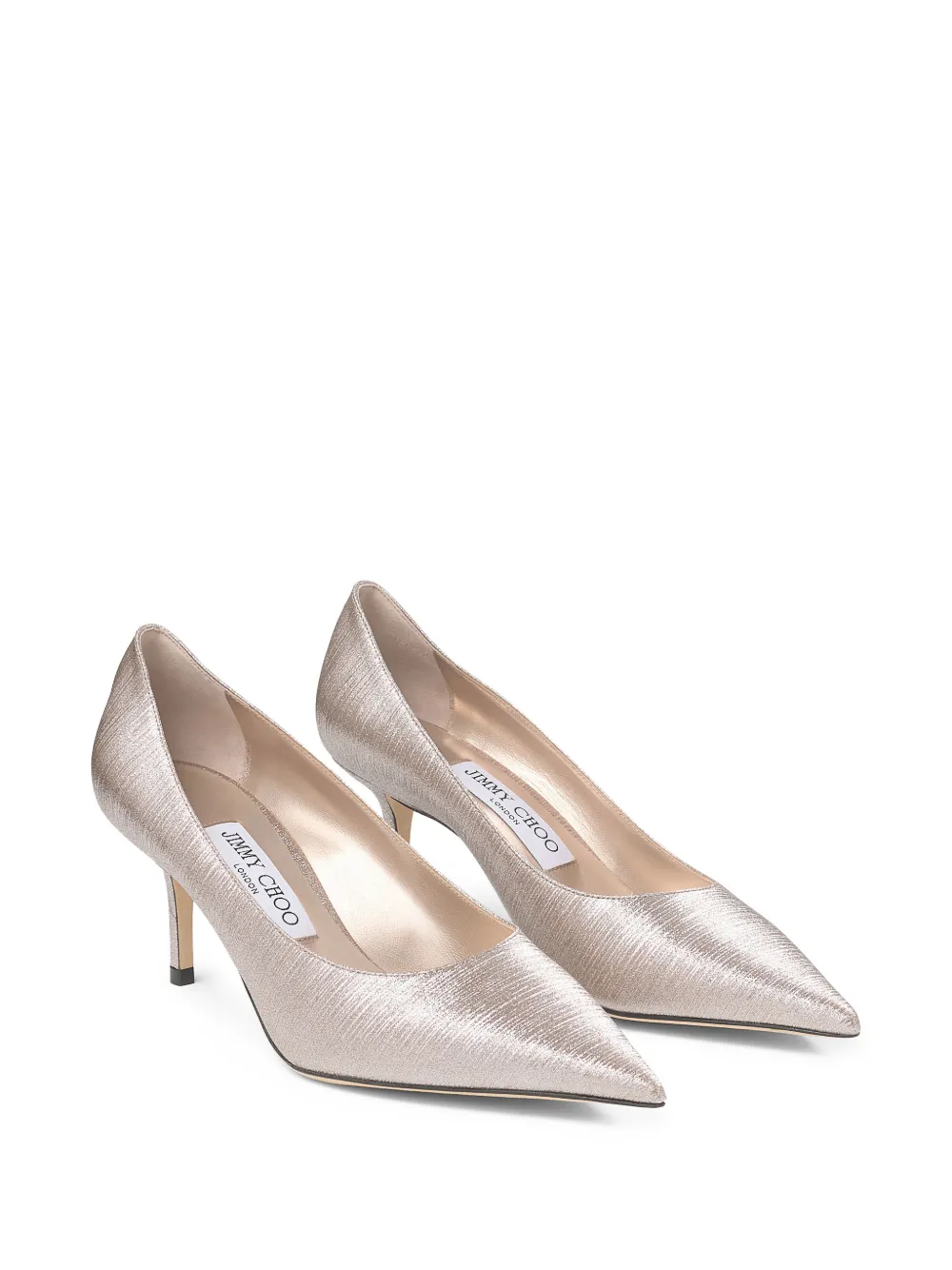 Jimmy Choo 65 mm Love pumps Zilver