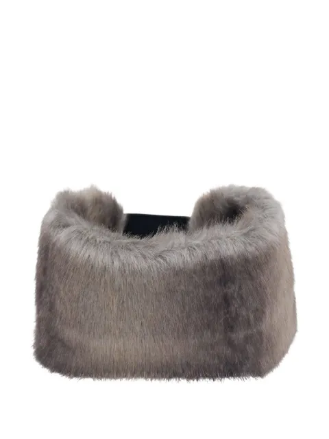 Open YY Haarband met textuur