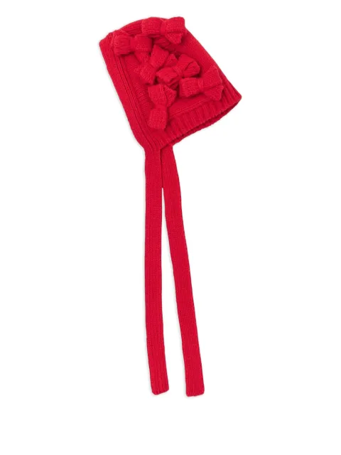 Comme Des Garçons Girl 蝴蝶结细节无边软帽