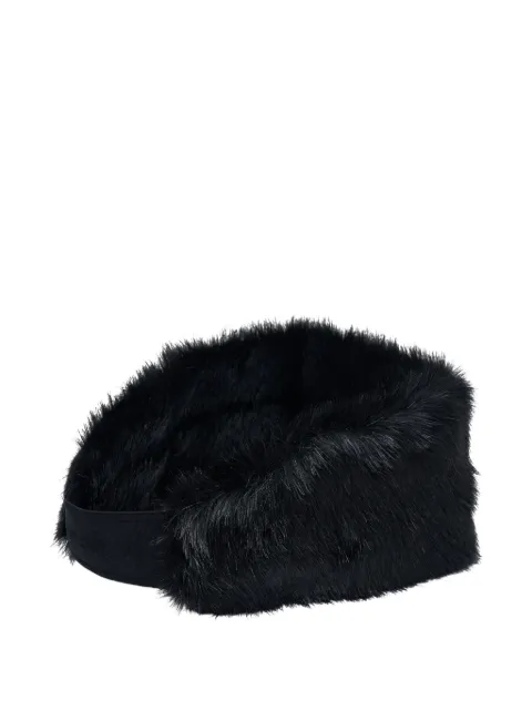 Open YY faux-fur hairband