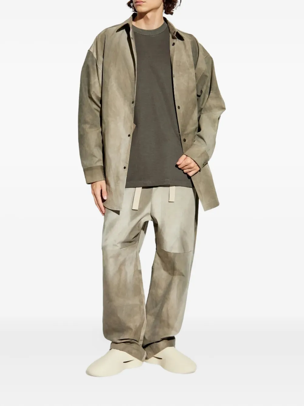 Fear Of God Panelled Trousers In Multi