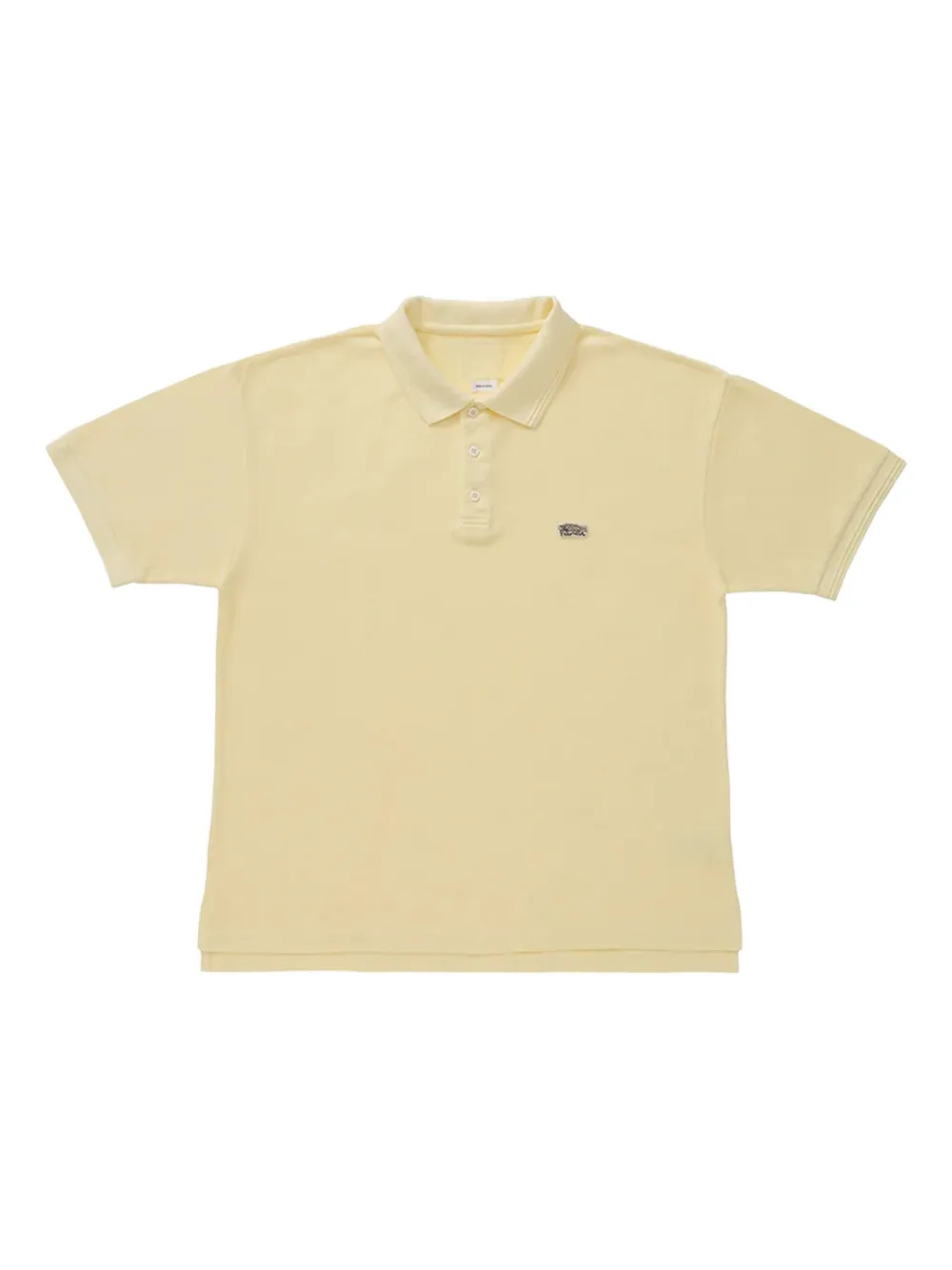 Visvim Jumbo Weller Short-sleeve Polo Shirt In Yellow